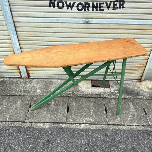 【1950-60年代】ビンテージ テーブル アメリカン雑貨 店舗什器 アイロンボード ディスプレイラック#2619
