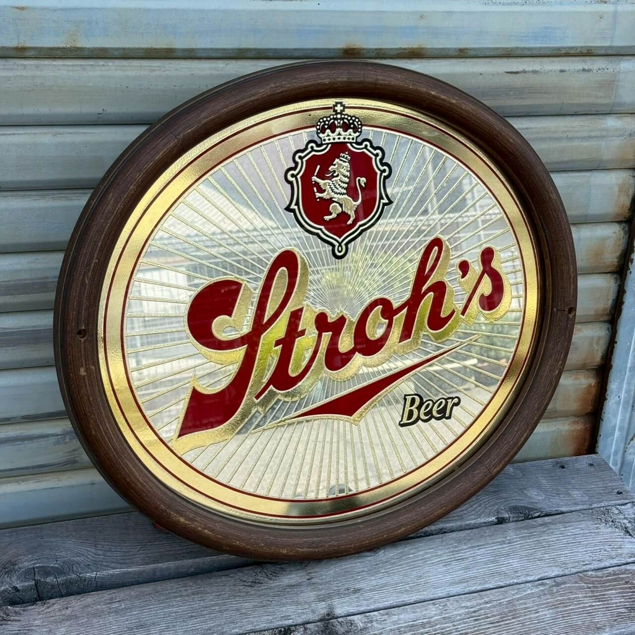 1980〜90年代】ビンテージ パブミラー アメリカン雑貨 店舗什器