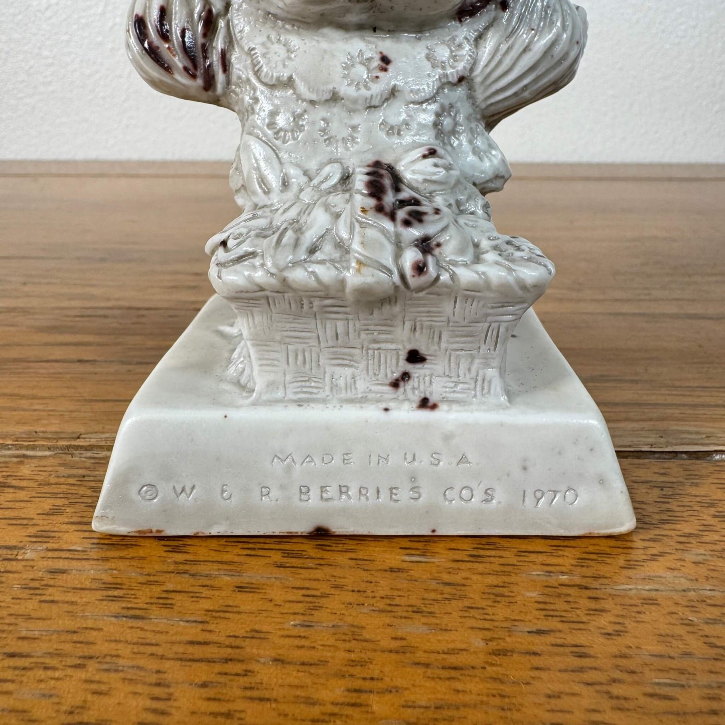 #2011【1970年代】ビンテージ R&W Berries メッセージドール “I Love You This Much” / フィギュア アメリカ