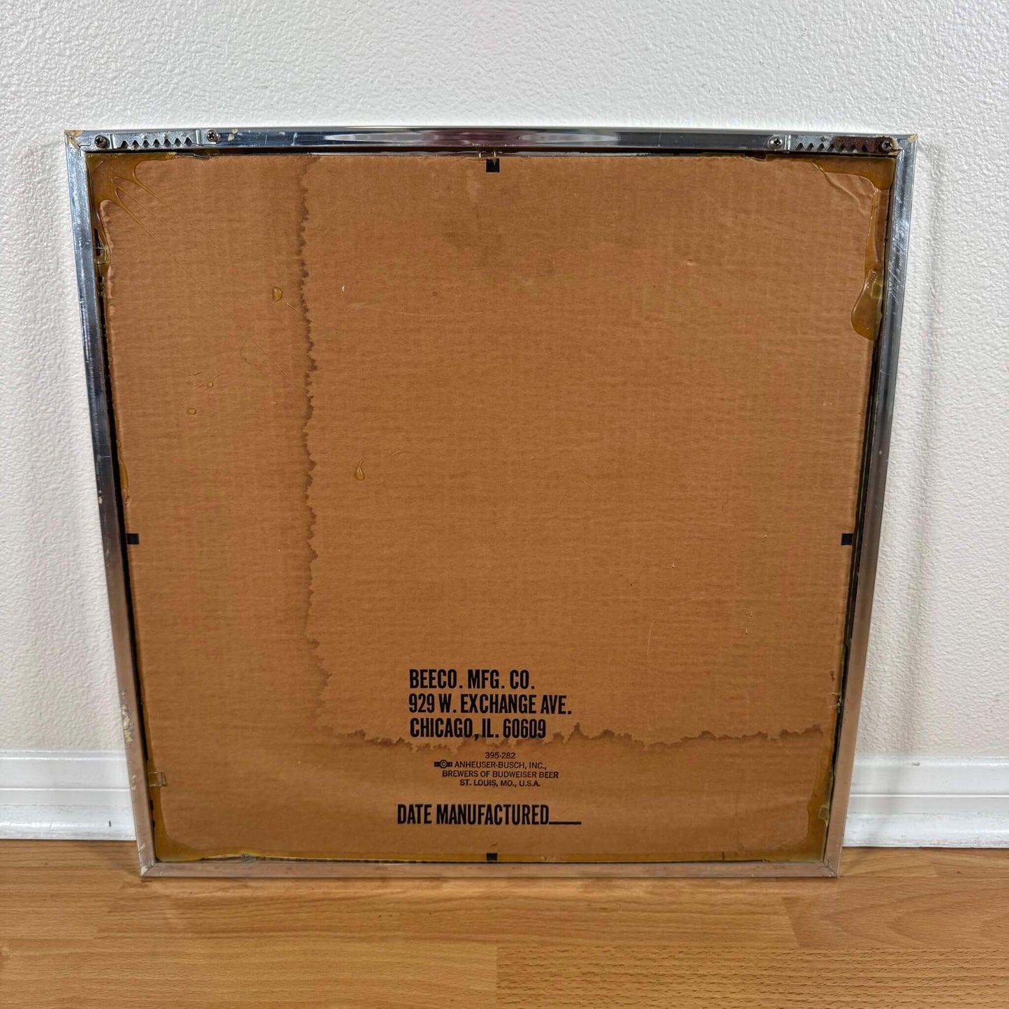 #1963【1980-90年代】ビンテージ MICHELOB DRY(ミケロブ) パブミラー / ウォールデコ アメリカ