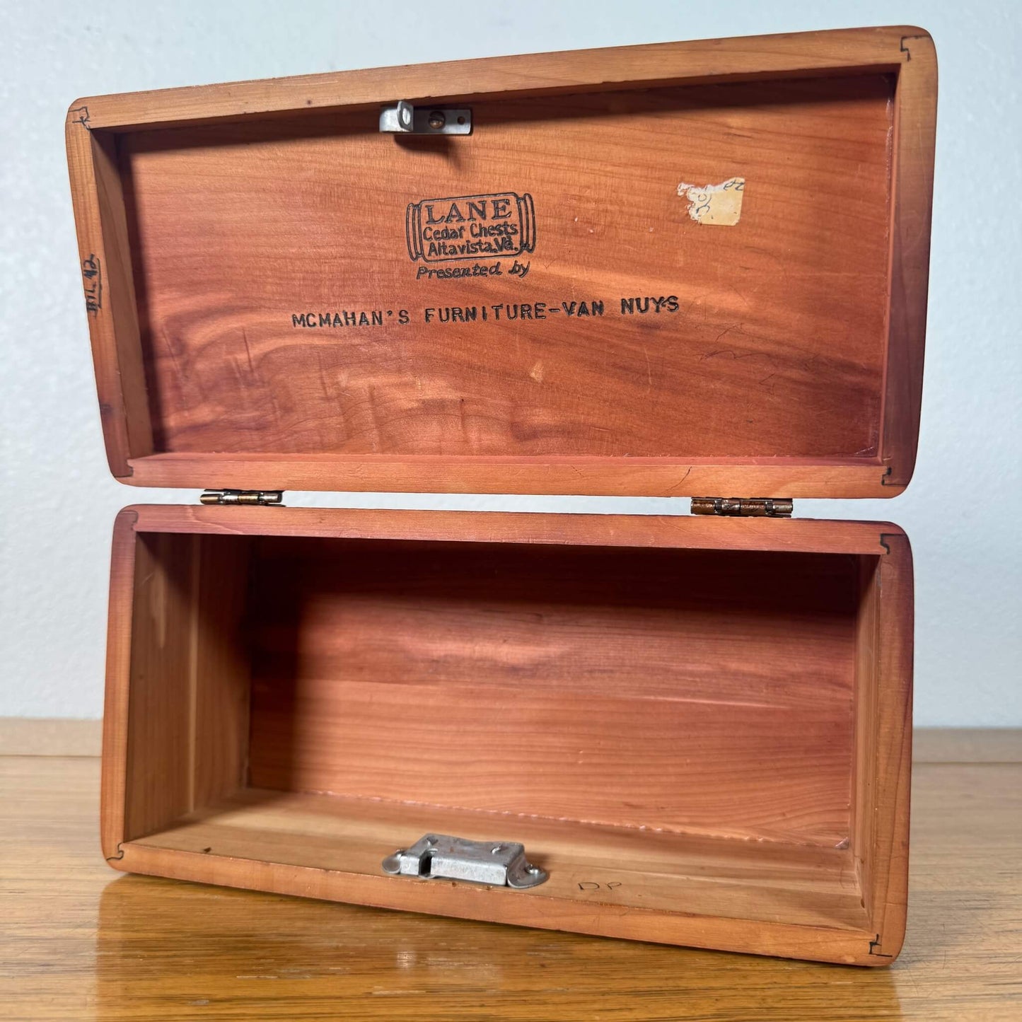 #2052【1970年代】ビンテージ LANE(レーン) シダーボックス / 木箱 小物入れ アメリカ