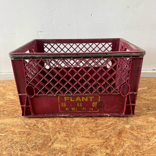 #2561【1974年】ビンテージ プラスチックコンテナ / 収納ボックス アメリカ