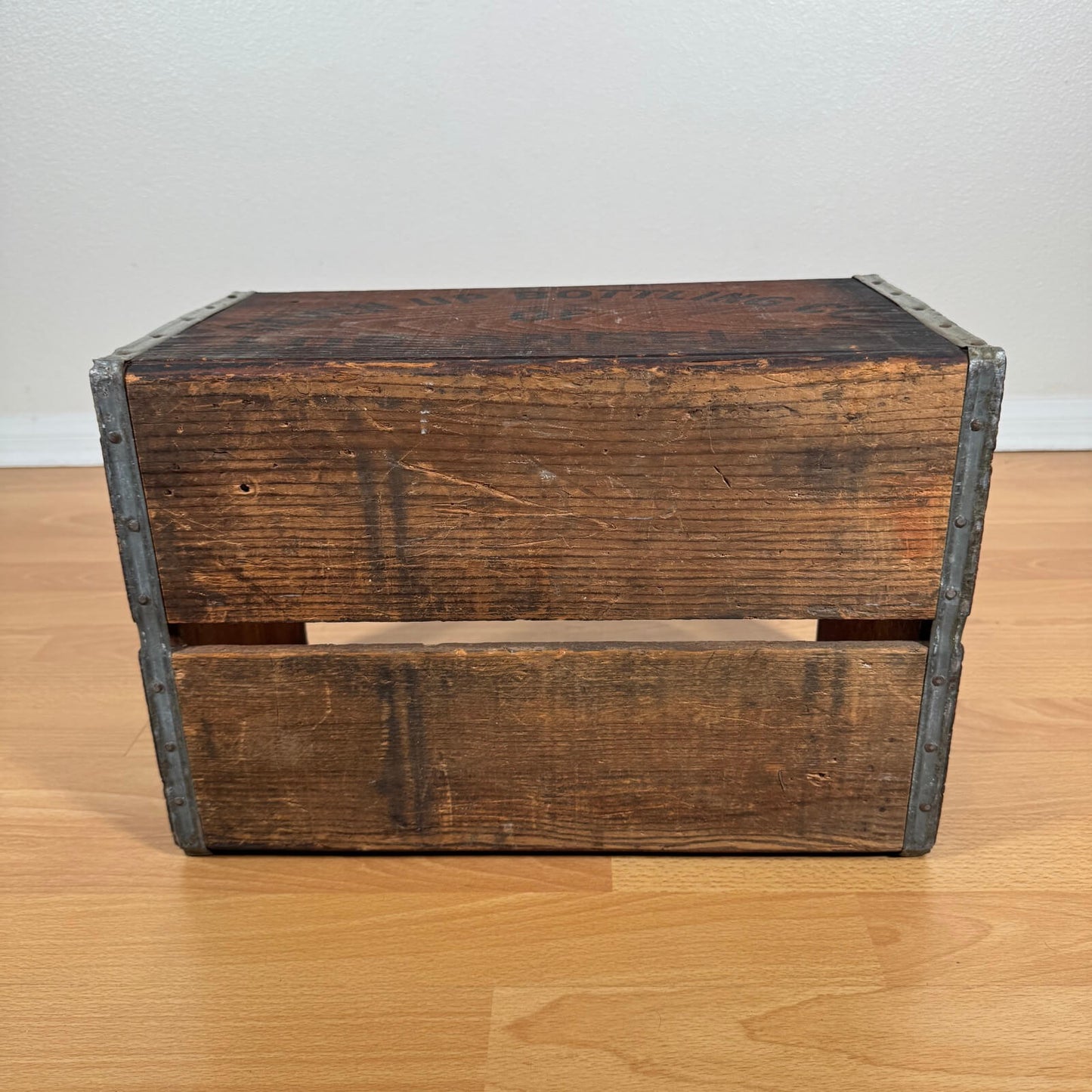 #1865【1967年製】ビンテージ 7UP(セブンアップ) 木箱 / ウッドボックス ロサンゼルス刻印 アメリカ