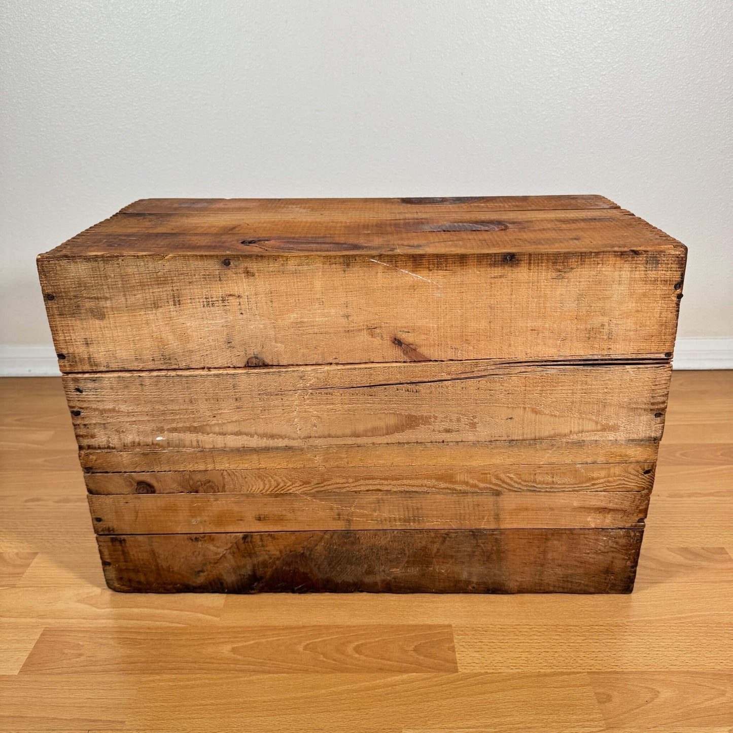 #1870【1940-50年代】ビンテージ DIAMOND MATCHES 木箱 / ウッドボックス クレート アメリカ