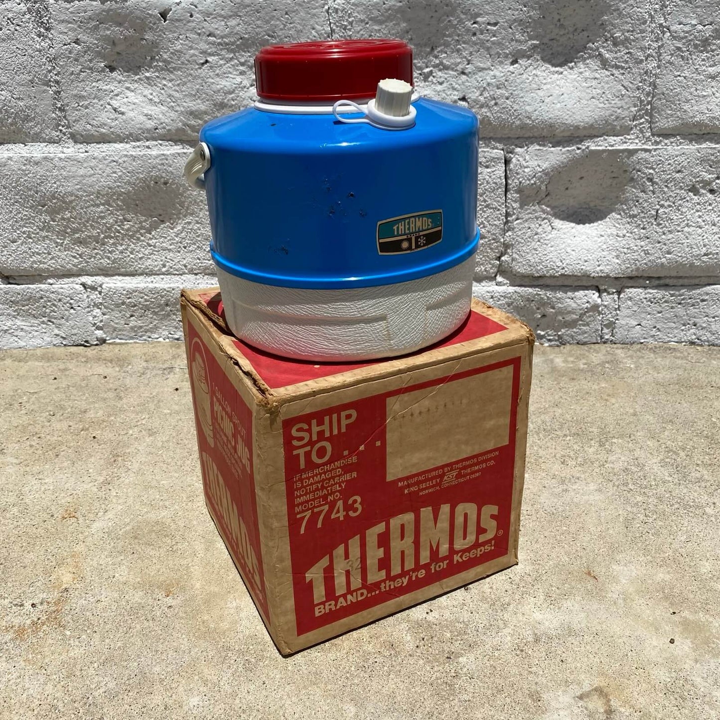 #10【1970年代製造】サーモス ビンテージ ウォータージャグ