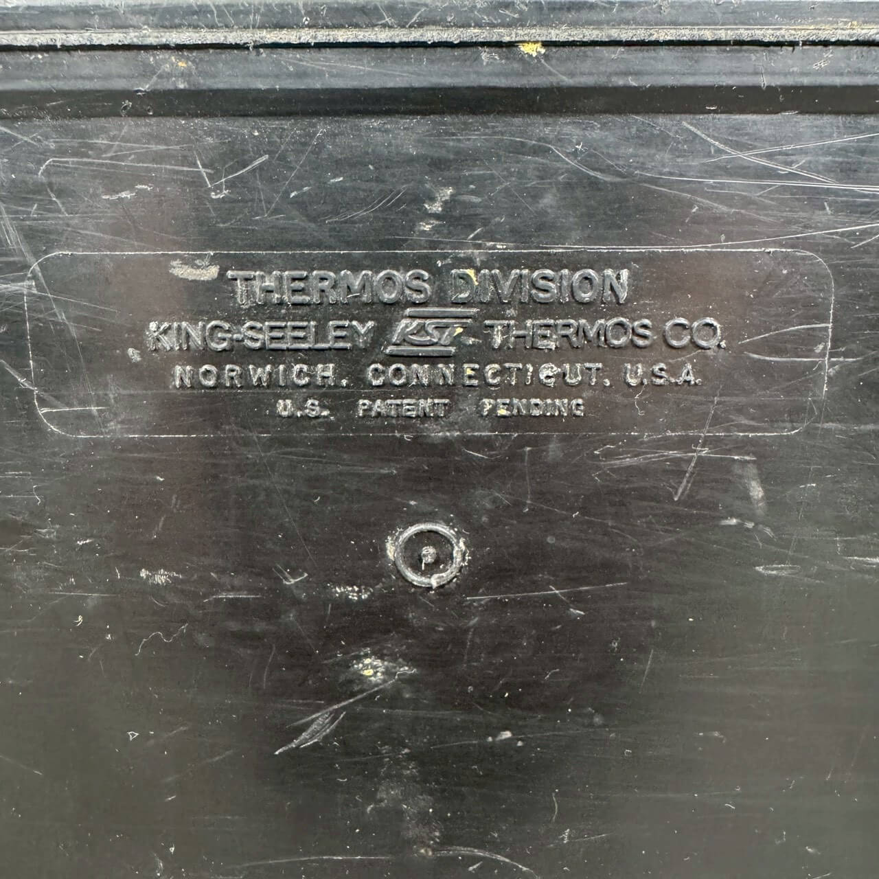【1970年代】ビンテージ THERMOS サーモス ピクニックボックス アメリカン雑貨 ランチボックス #2454