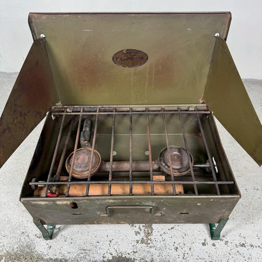 #2459【1950年代】ビンテージ American Kampkook ツーバーナー / キャンプストーブ アメリカ