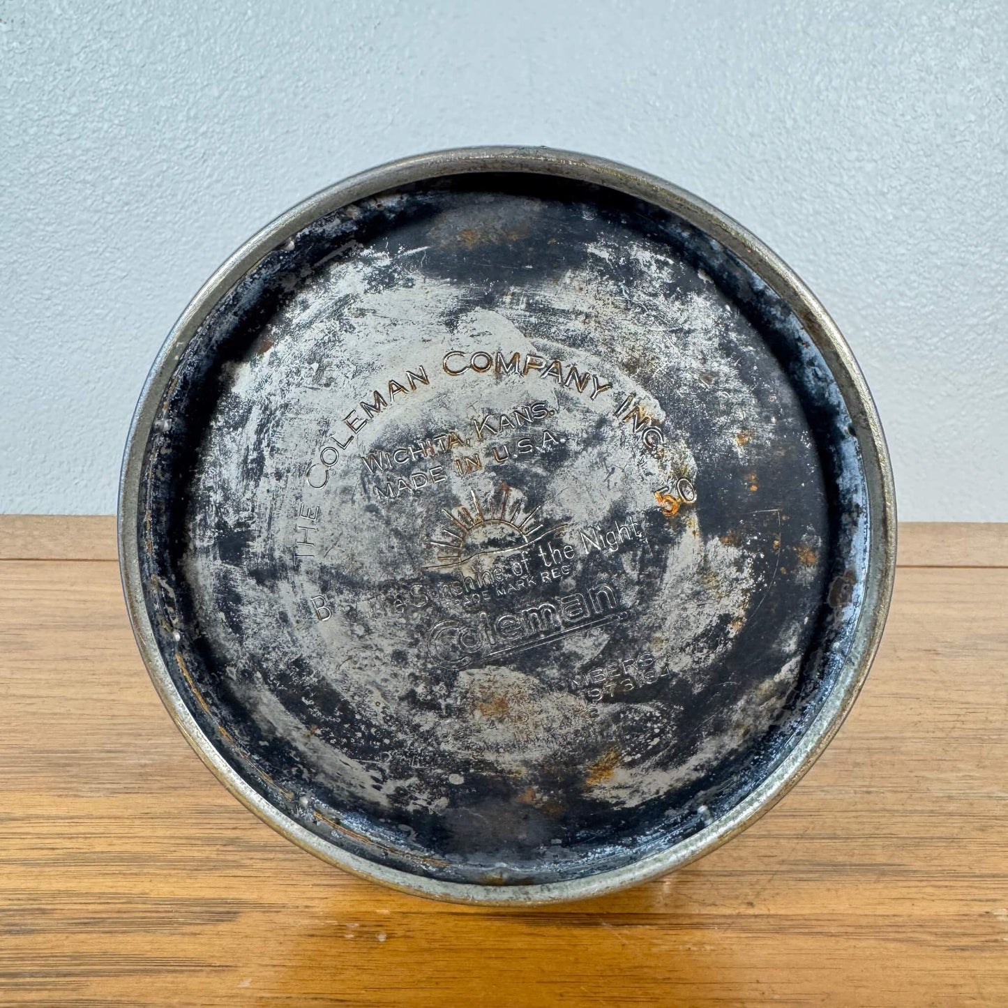 #1699【1950年B期製造】ビンテージ Coleman(コールマン) 220D ランタン 未整備品 アメリカ