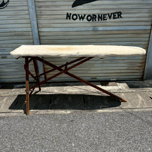 【1950-60年代】ビンテージ アイロンボード ディスプレイテーブル アメリカン雑貨 店舗什器 #2417