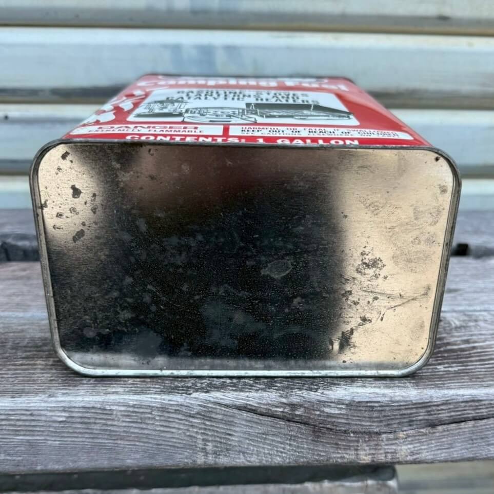 【1960-70年代】ビンテージ ガソリン缶 アメリカン雑貨 店舗什器 キャンプ オイル缶 #2471