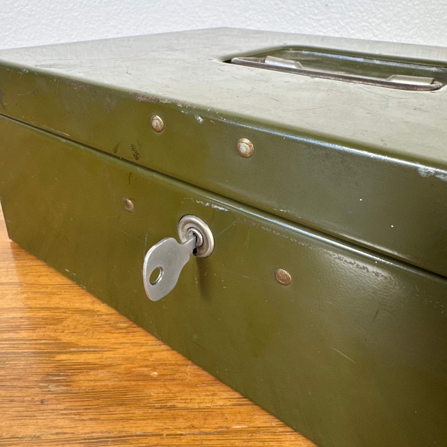 #1722【1950~60年代】ビンテージ ファイルボックス / 収納ボックス 小物入れ アメリカ