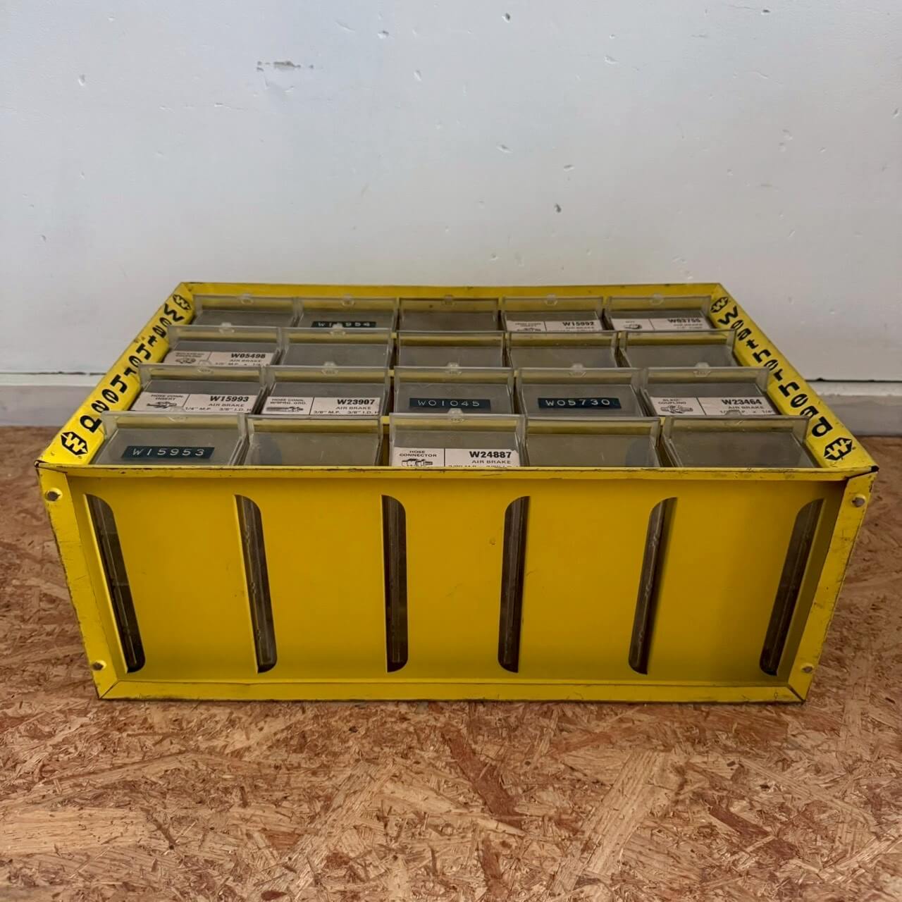 【1960-70年代】ビンテージ パーツキャビネット アメリカン雑貨 店舗什器 ガレージ 小物入れ #2166