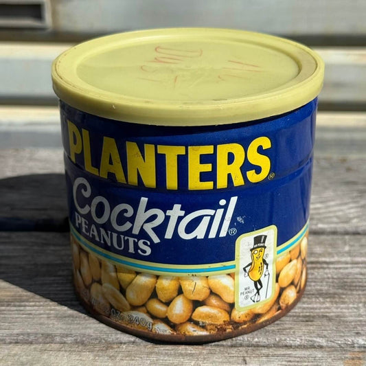 【ビンテージ】缶 アメリカン雑貨 店舗什器 PLANTERS プランターズ ミスターピーナッツ #2668-2