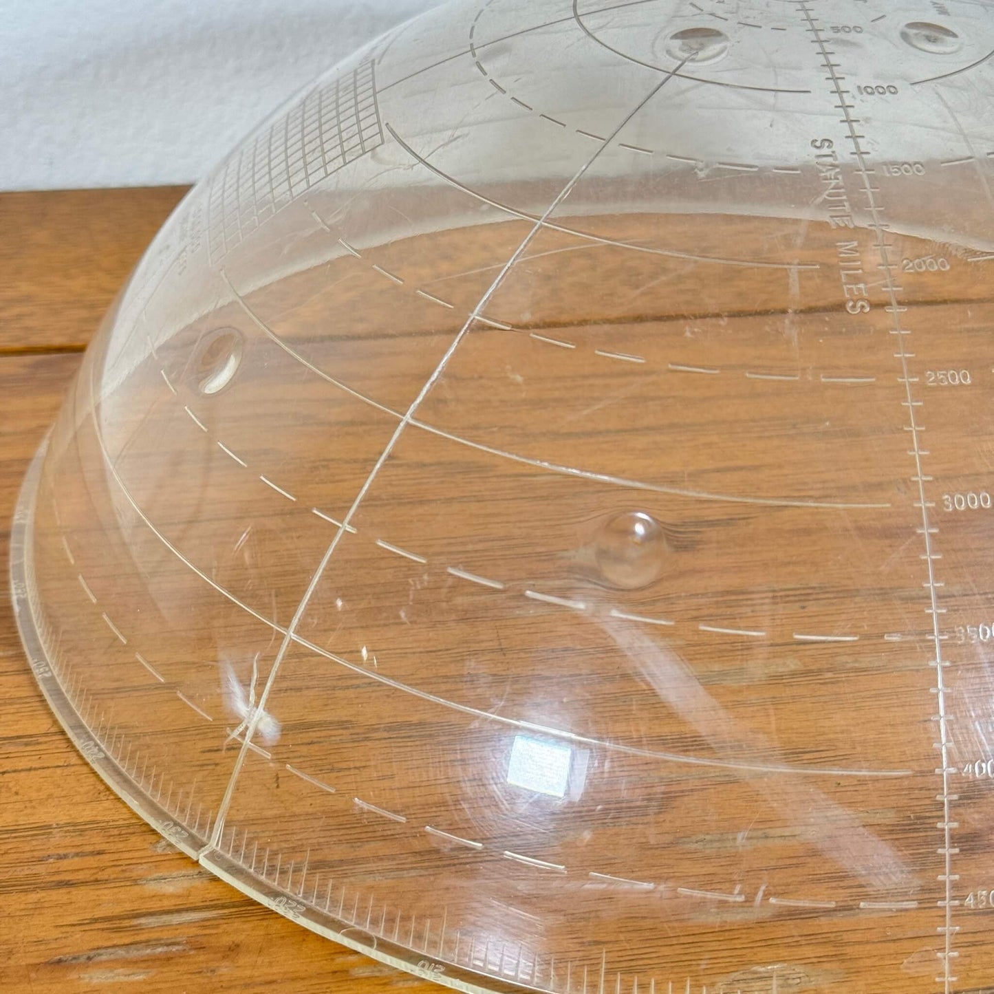 #1545【1961年】ビンテージ National Geographic 地球儀 ディスプレイ アメリカ