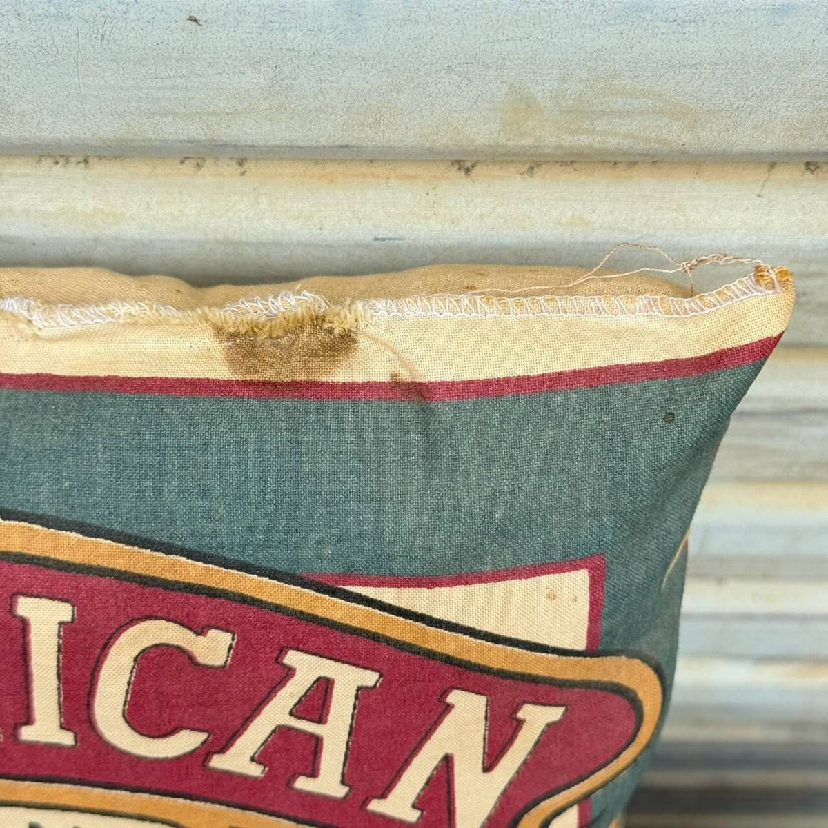 【ビンテージ】クッション アメリカン雑貨 店舗什器 CANE SUGAR イーグル #2674-1