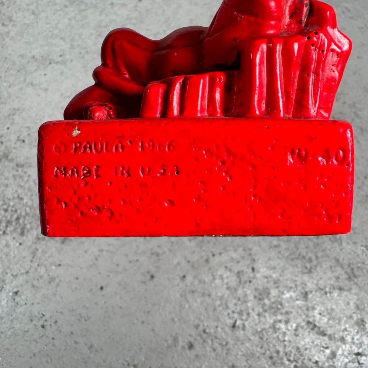 #2141【1966年】ビンテージ PAULA社製 レッドデビル メッセージドール / フィギュア アメリカ