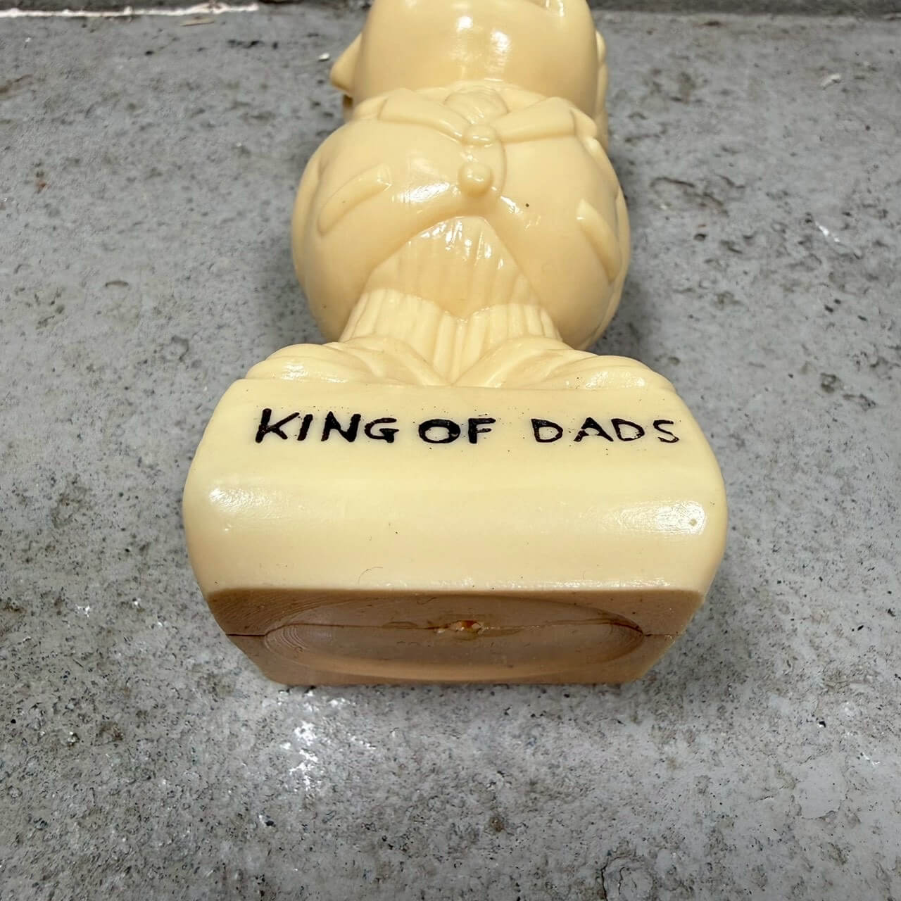 【1970年代】ビンテージ KING OF DADS メッセージドール / プラスチックフィギュア / アメリカ #2340