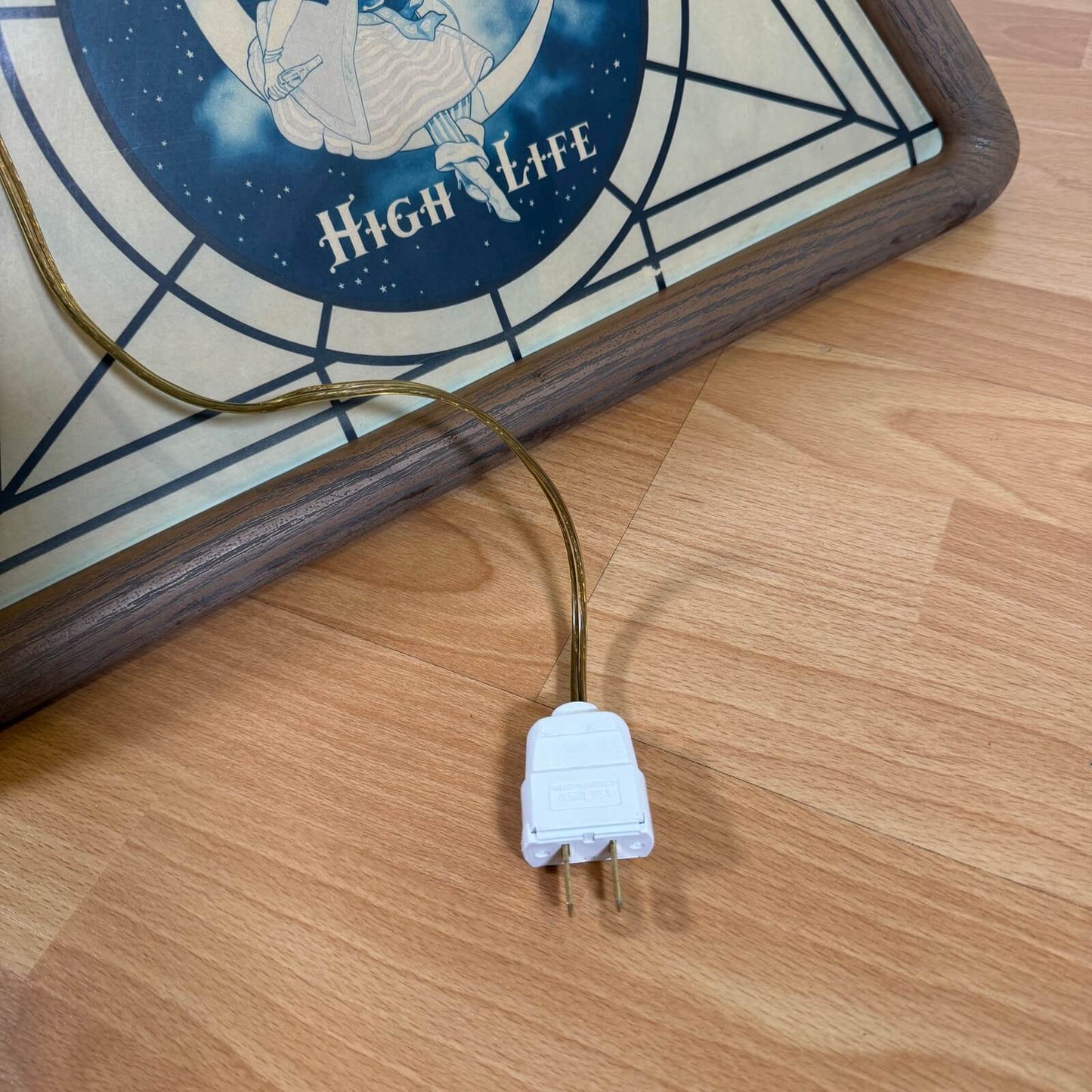 #1302【1980年代】ビンテージ Miller High Life(ミラー ハイライフ) プールランプ / ビールライト アメリカ