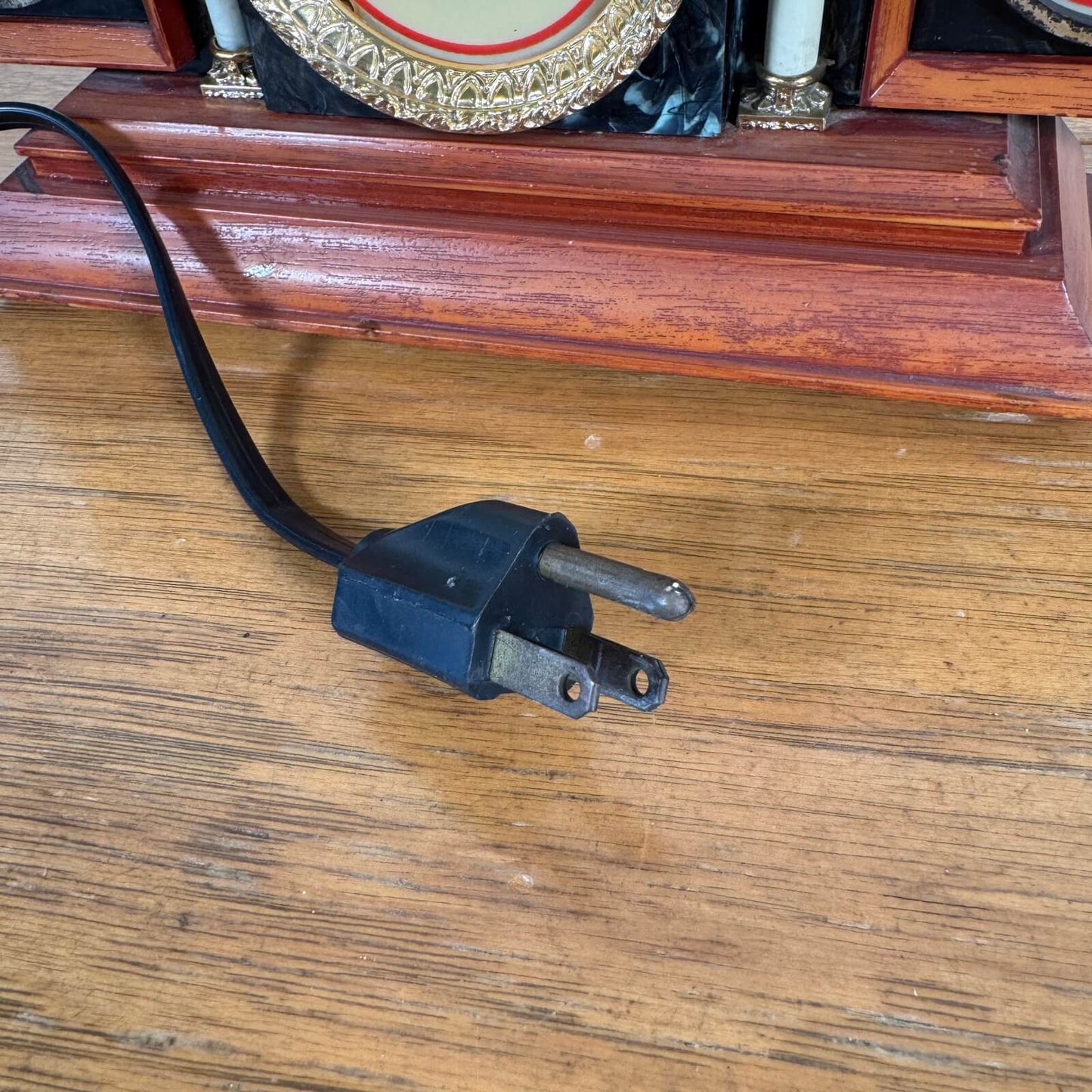 #1750【1980年代】ビンテージ Busch(ブッシュ) ビールサインライト / ウッドケース照明 アメリカ