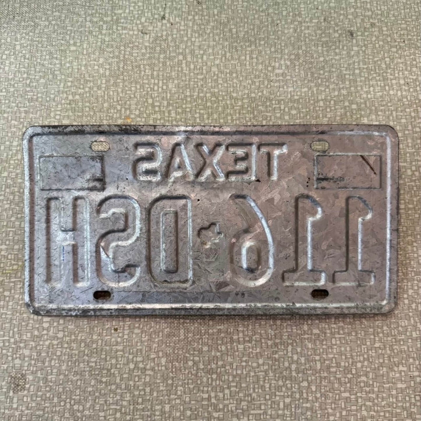 #121【1980年代】テキサス ナンバープレート インテリア 壁面装飾