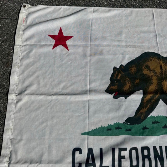 #2138【1980-90年代】ビンテージ カリフォルニア 州旗 アメリカ
