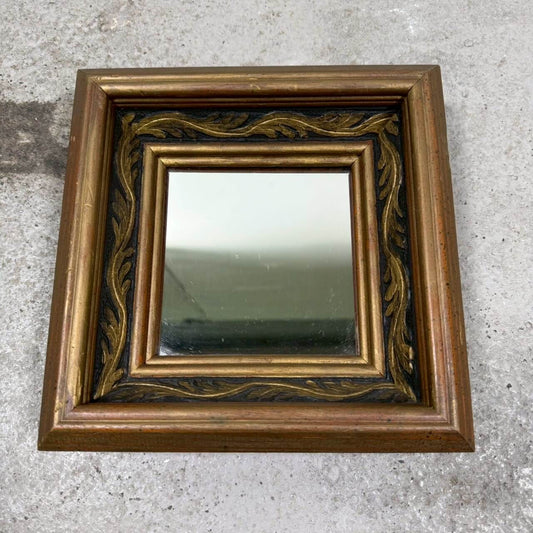 #2357【1980-90年代】ビンテージ ウォールミラー / クラシックフレームミラー ウッドフレーム 壁掛け鏡 アメリカ