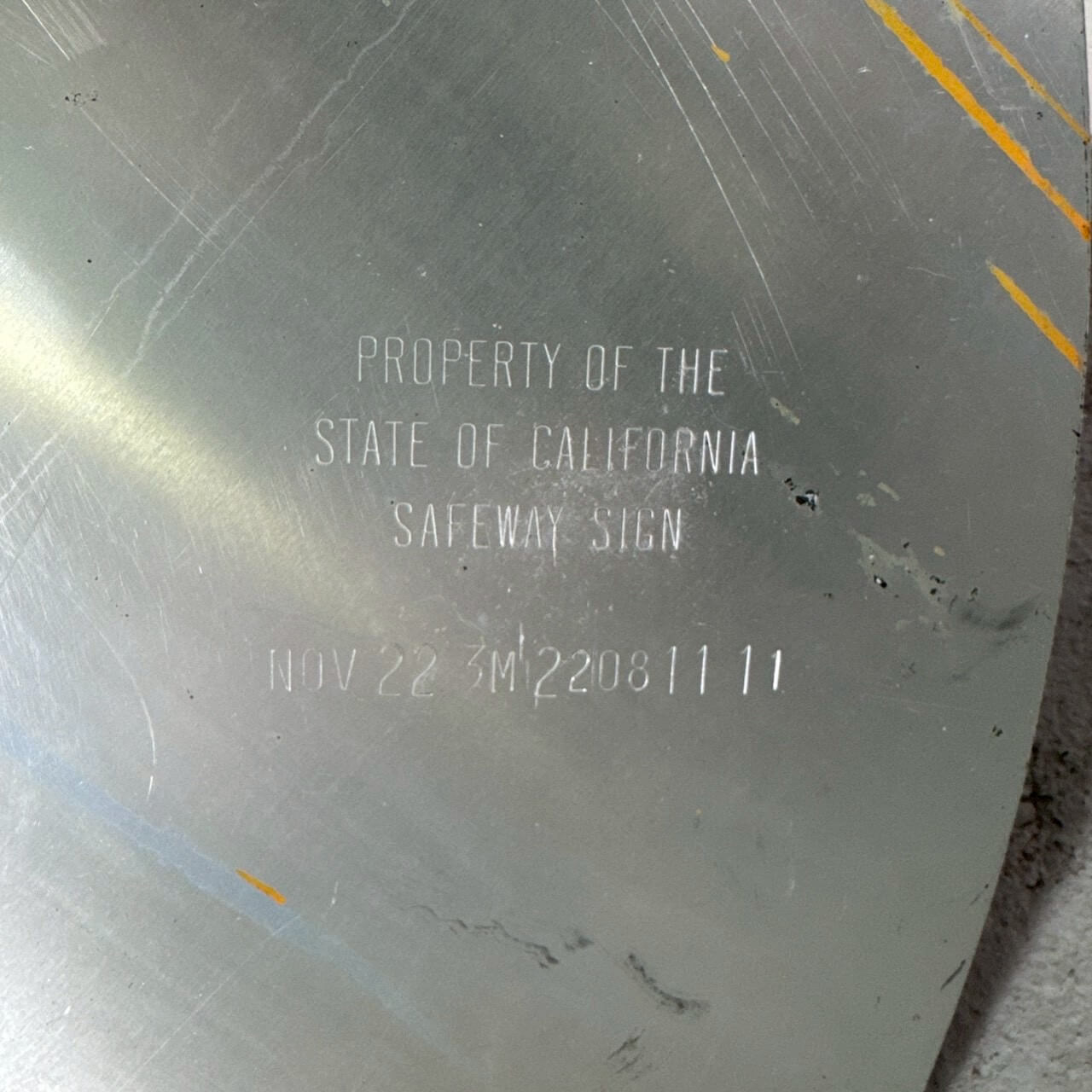 #1396【2000年代】カリフォルニア州 INTERSTATE 10 ロードサイン / ハイウェイ標識 アメリカ