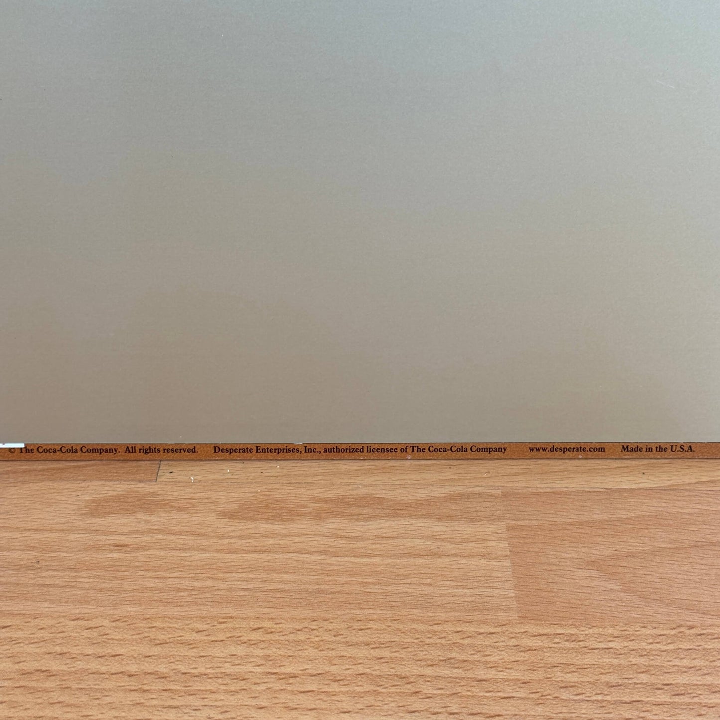 #1401 【1990年代】ビンテージ Coca-cola(コカコーラ) ブリキ看板 / ウォールデコ アメリカ