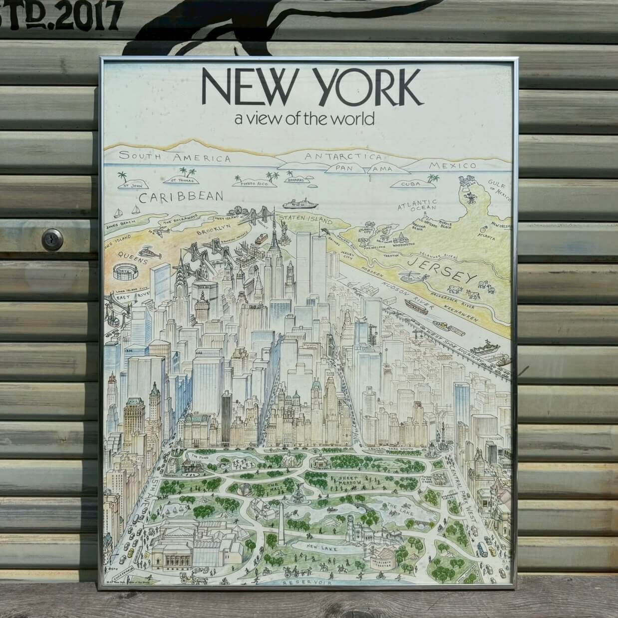 【USA vintage】ポスター　アートワーク　ウォールデコ　アメリカ 1970-80年代】ビンテージ アートポスター アメリカン雑貨 店舗什器