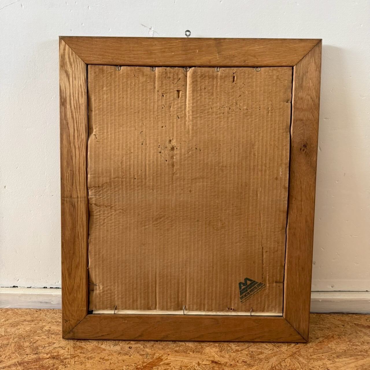 【1980-90年代】ビンテージ Miller Lite パブミラー アメリカン雑貨 壁掛け 鏡 #2487