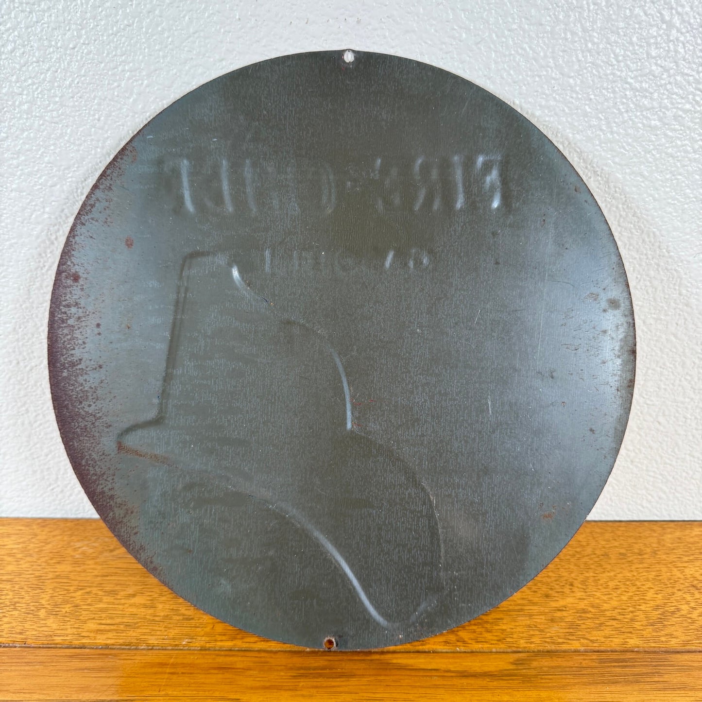 #1276 ビンテージ TEXACO FIRE CHIEF ブリキ 看板 サイン