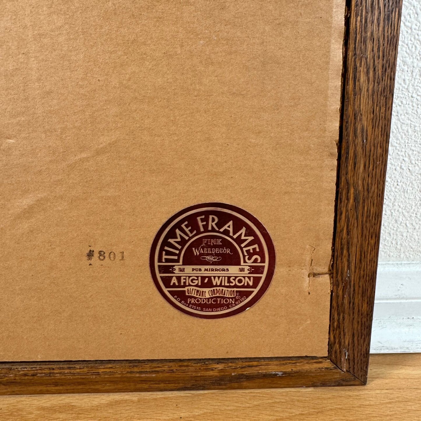 #1366 ビンテージ パブミラー BAR インテリア ディスプレイ