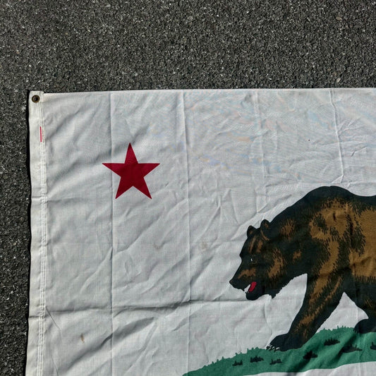 #2137【1980-90年代】ビンテージ カリフォルニア 州旗 アメリカ