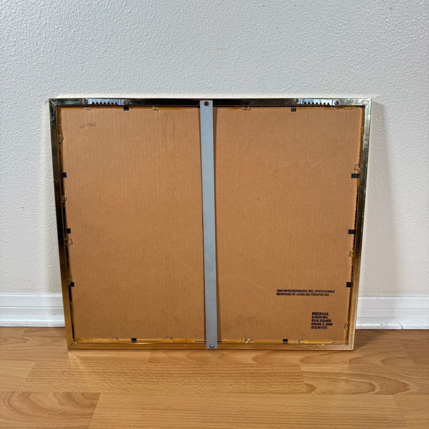 #1893 ビンテージ パブミラー アンハイザー・ブッシュ インテリア ディスプレイ