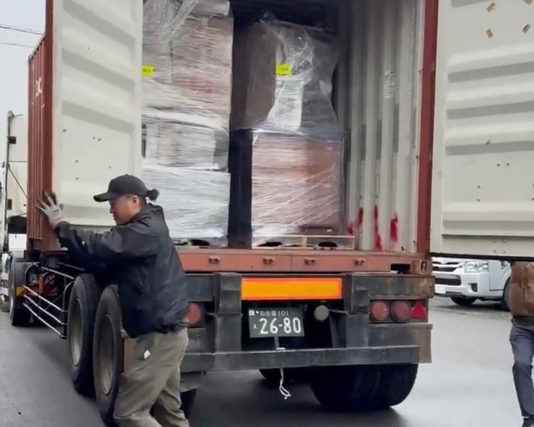 初コンテナ、到着！