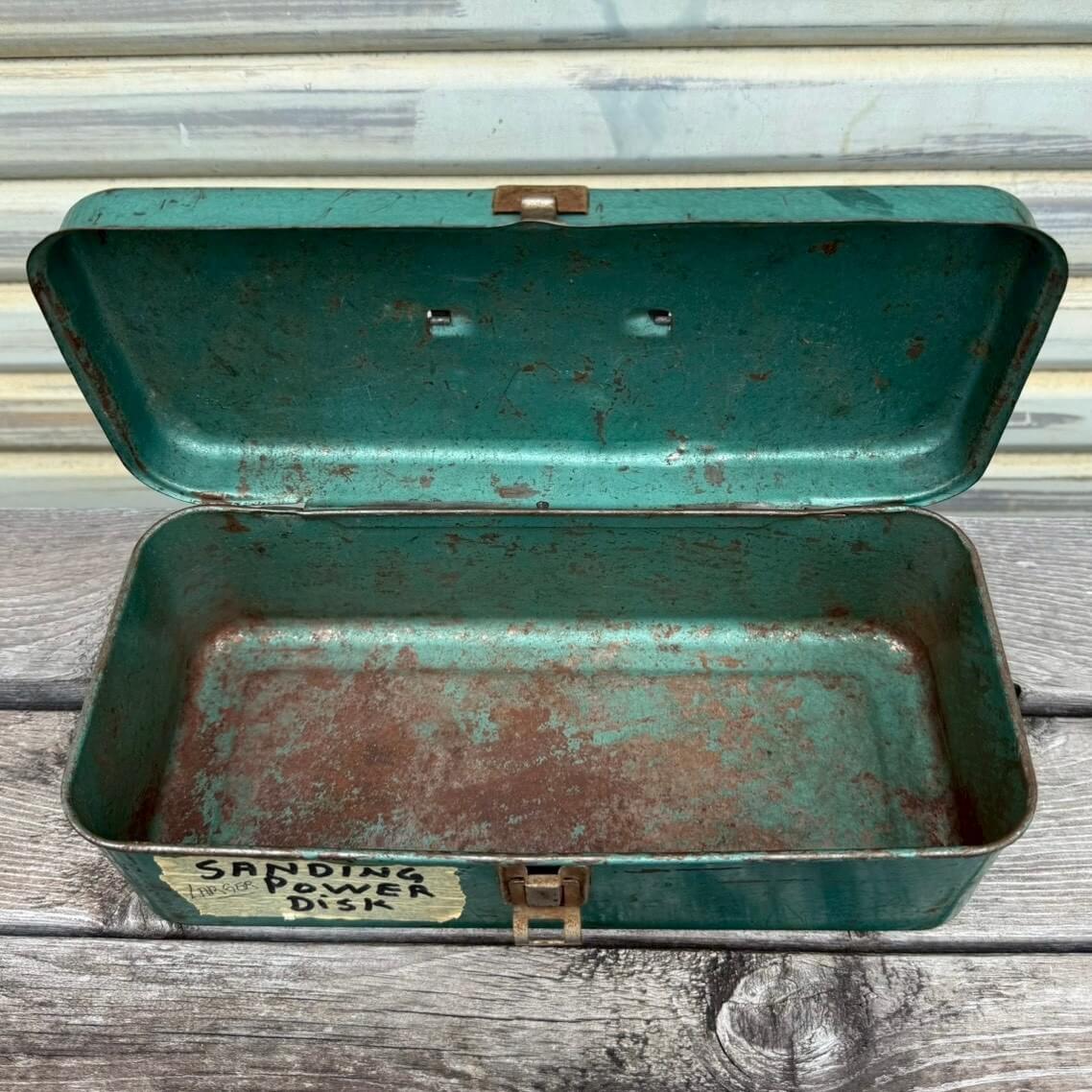 【1960-70年代】ビンテージ ツールボックス アメリカン雑貨 店舗什器 ガレージ 工業系 工具箱 #2530