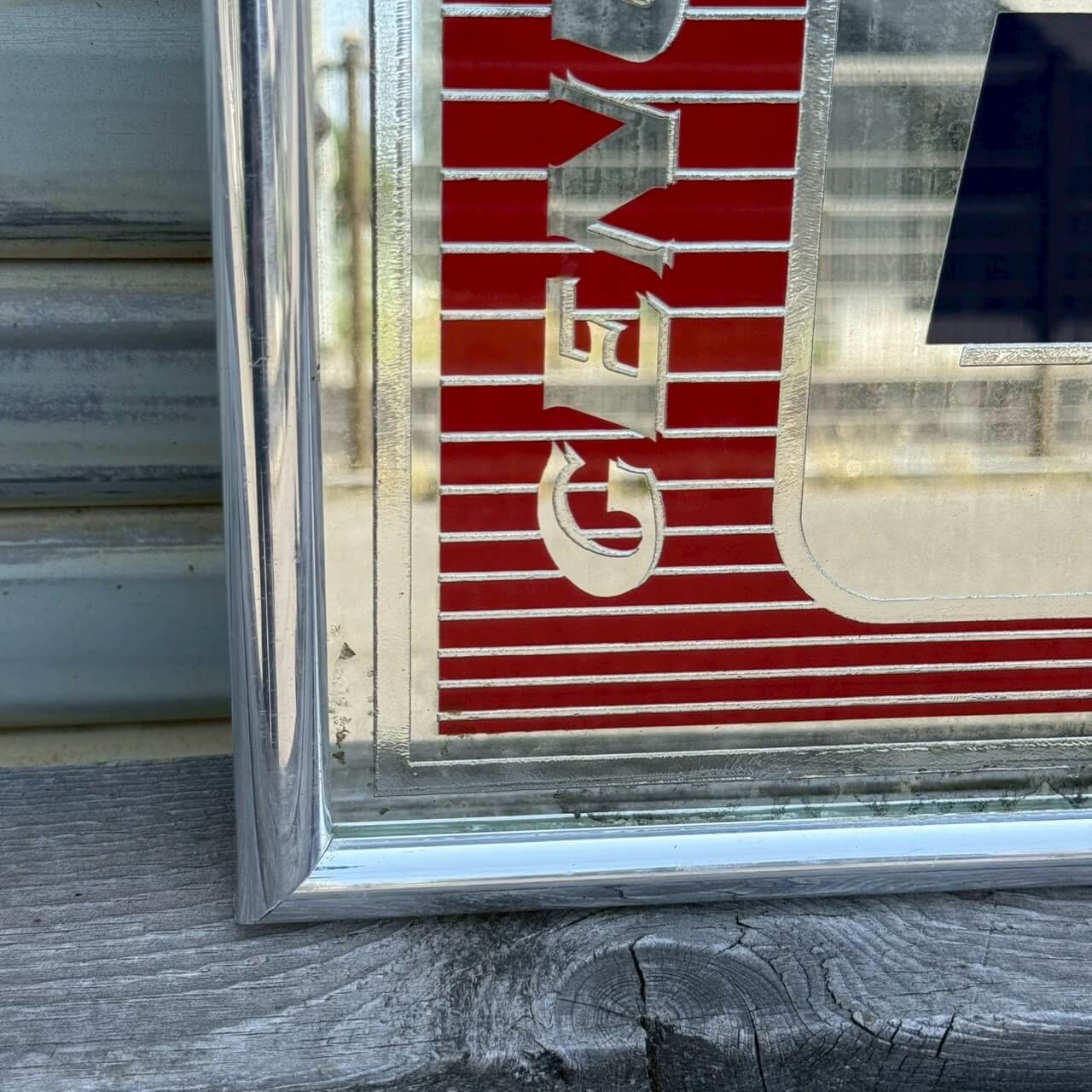 1990年代】ビンテージ パブミラー アメリカン雑貨 店舗什器 バドライト