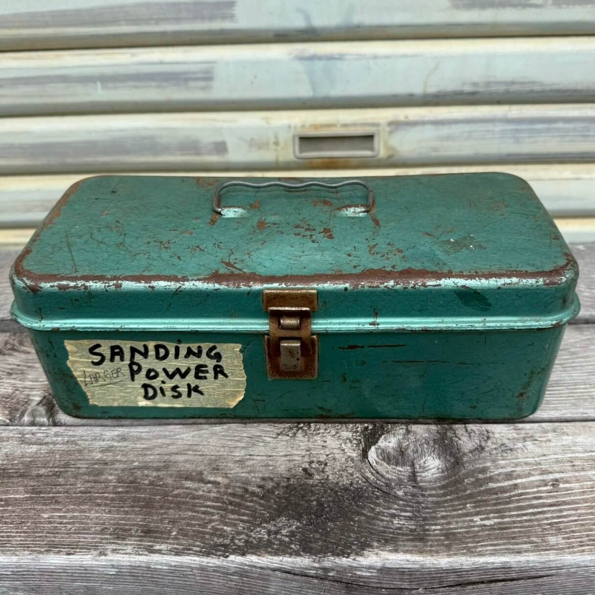 【1960-70年代】ビンテージ ツールボックス アメリカン雑貨 店舗什器 ガレージ 工業系 工具箱 #2530