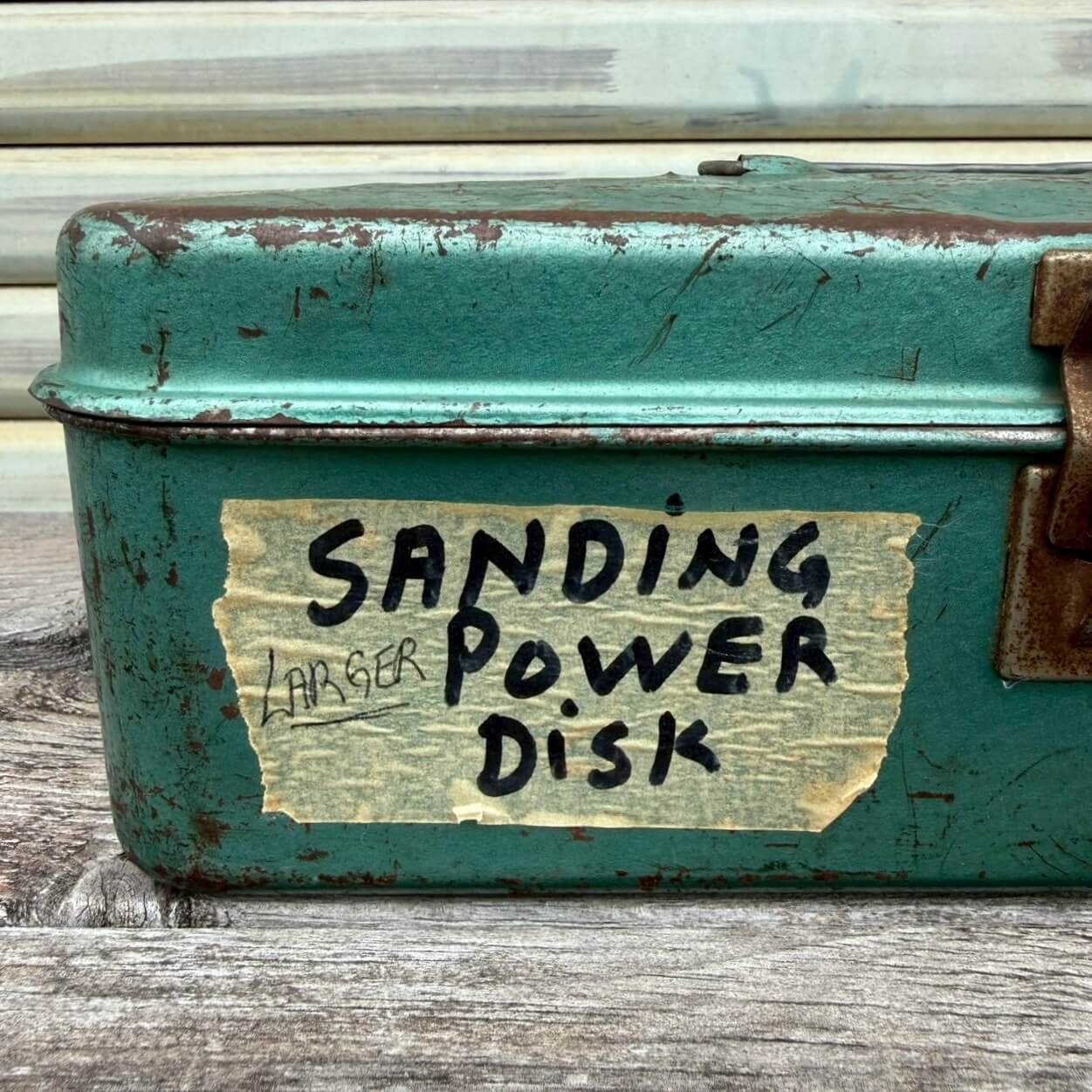 【1960-70年代】ビンテージ ツールボックス アメリカン雑貨 店舗什器 ガレージ 工業系 工具箱 #2530
