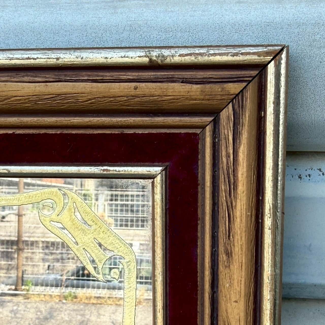 【1980〜90年代】ビンテージ パブミラー アメリカン雑貨 店舗什器 ロイヤルサルート #2478