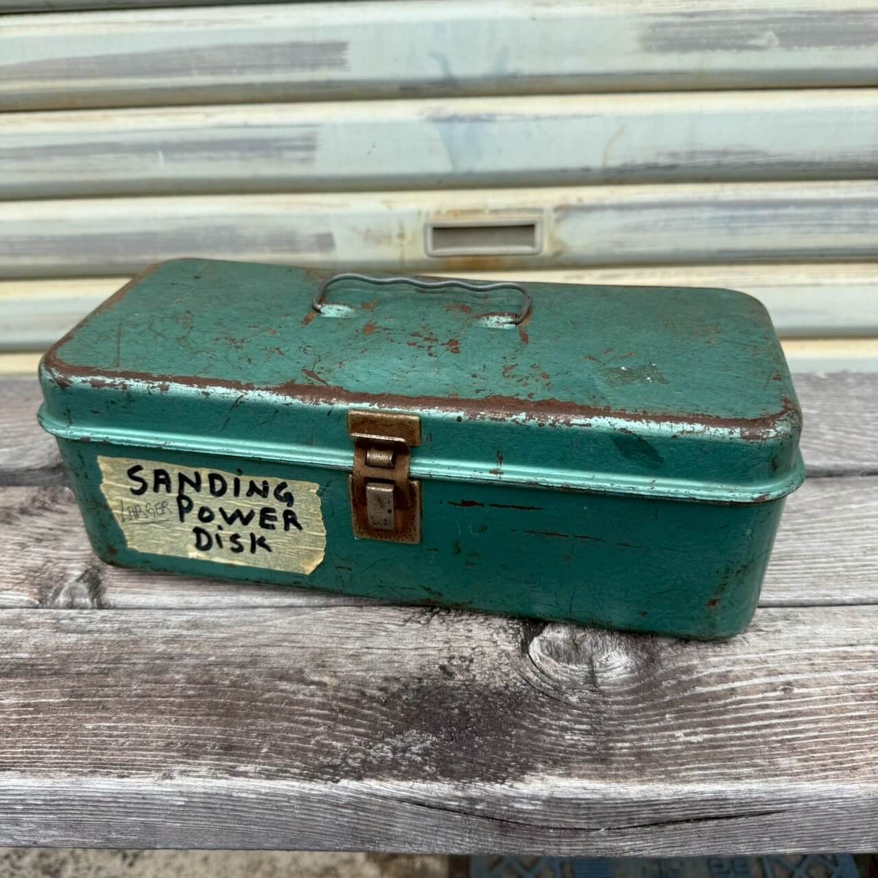 【1960-70年代】ビンテージ ツールボックス アメリカン雑貨 店舗什器 ガレージ 工業系 工具箱 #2530