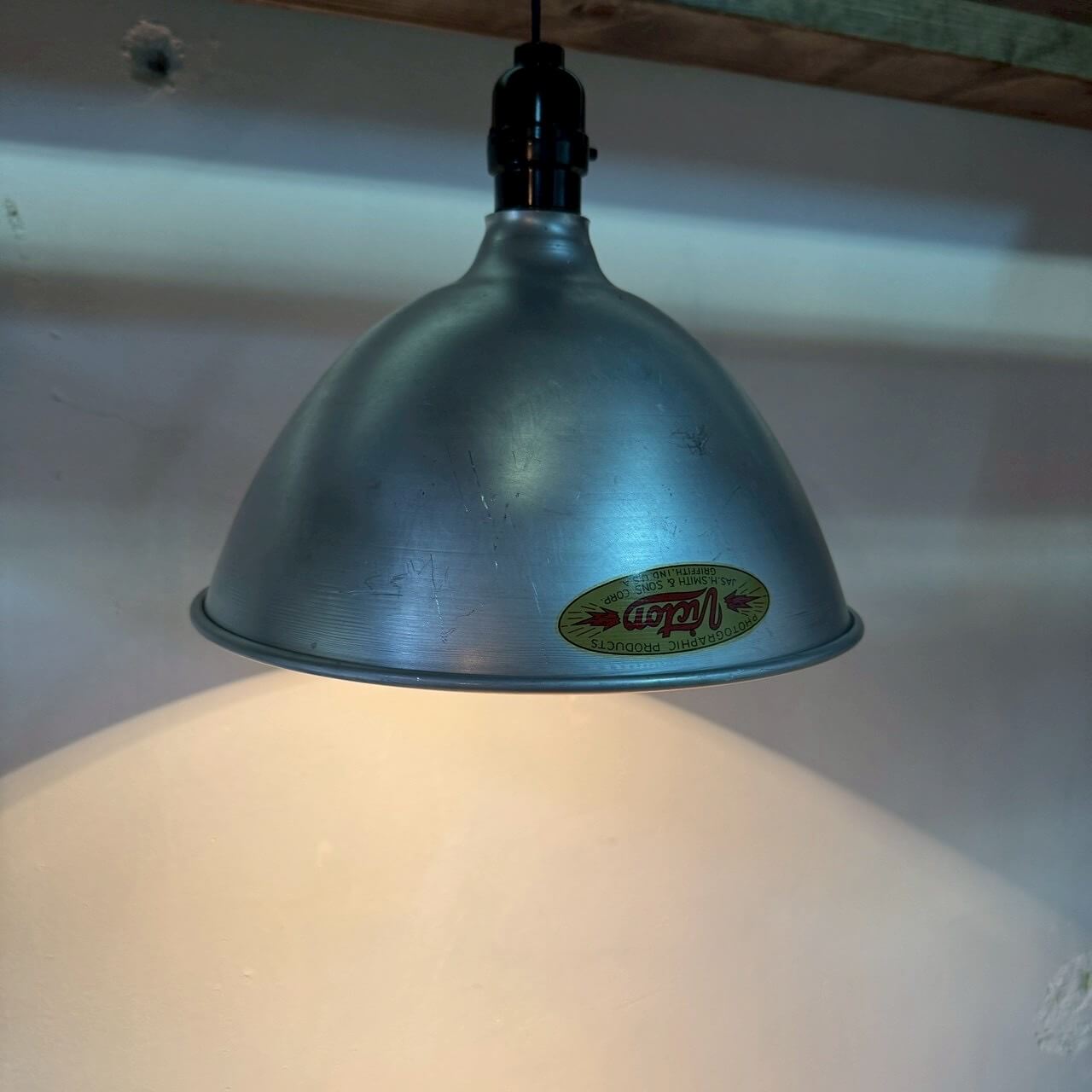 【1960-70年代】ビンテージ ペンダントライト アメリカン雑貨 店舗什器 ガレージ インダストリアル #1915