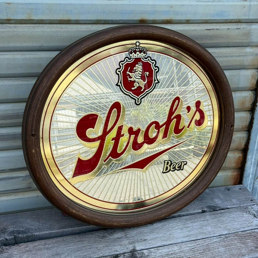 【1980〜90年代】ビンテージ パブミラー アメリカン雑貨 店舗什器 ストローズ #2499