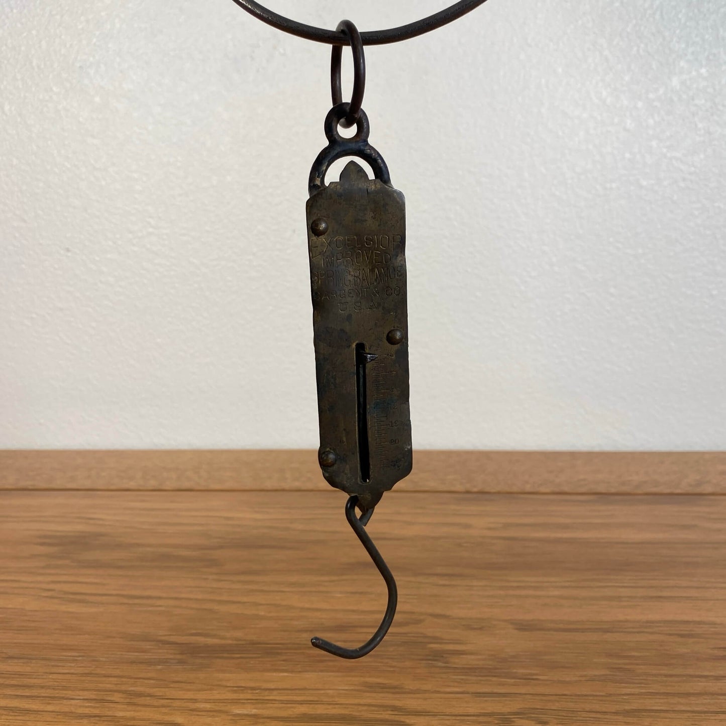 #447 【1900年代初頭】アメリカ ビンテージ スケール 量り 吊り下げ インダストリアル