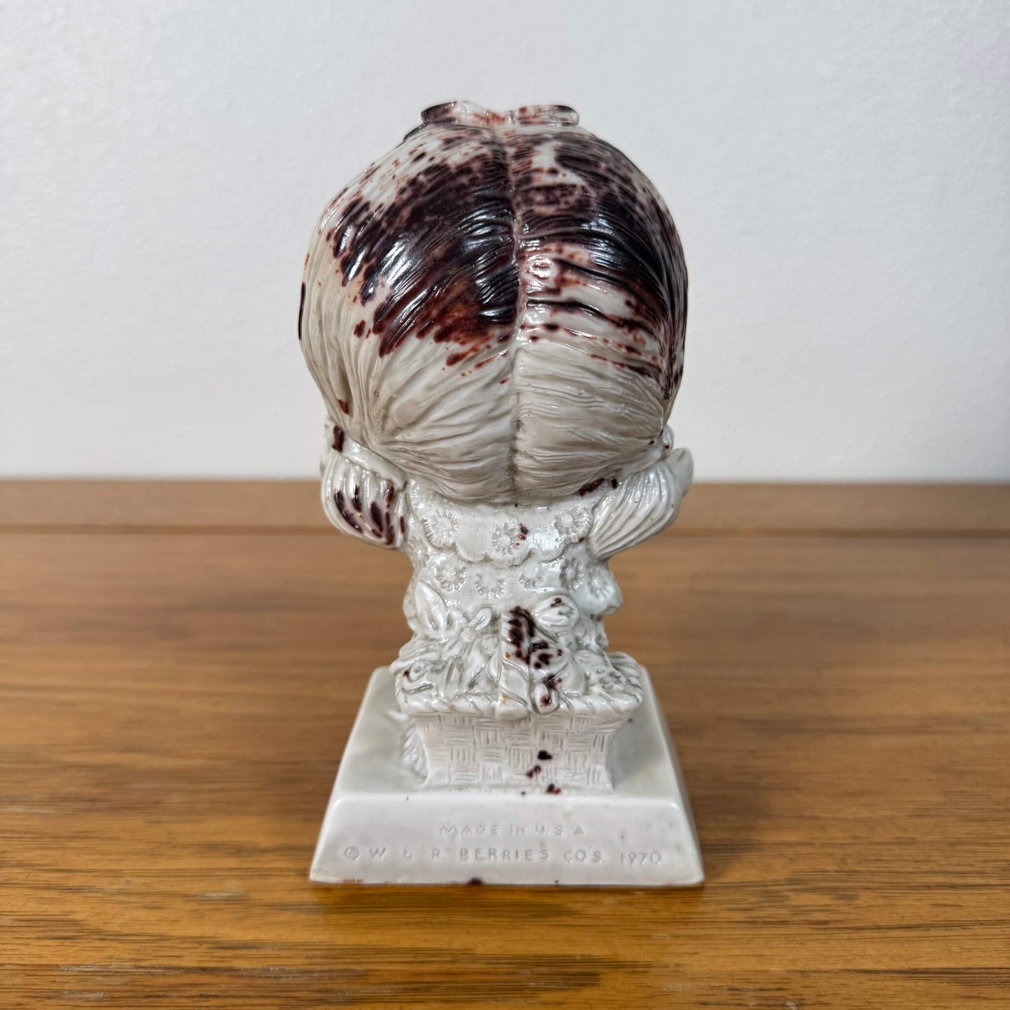 #2011【1970年代】ビンテージ R&W Berries メッセージドール “I Love You This Much” / フィギュア アメリカ