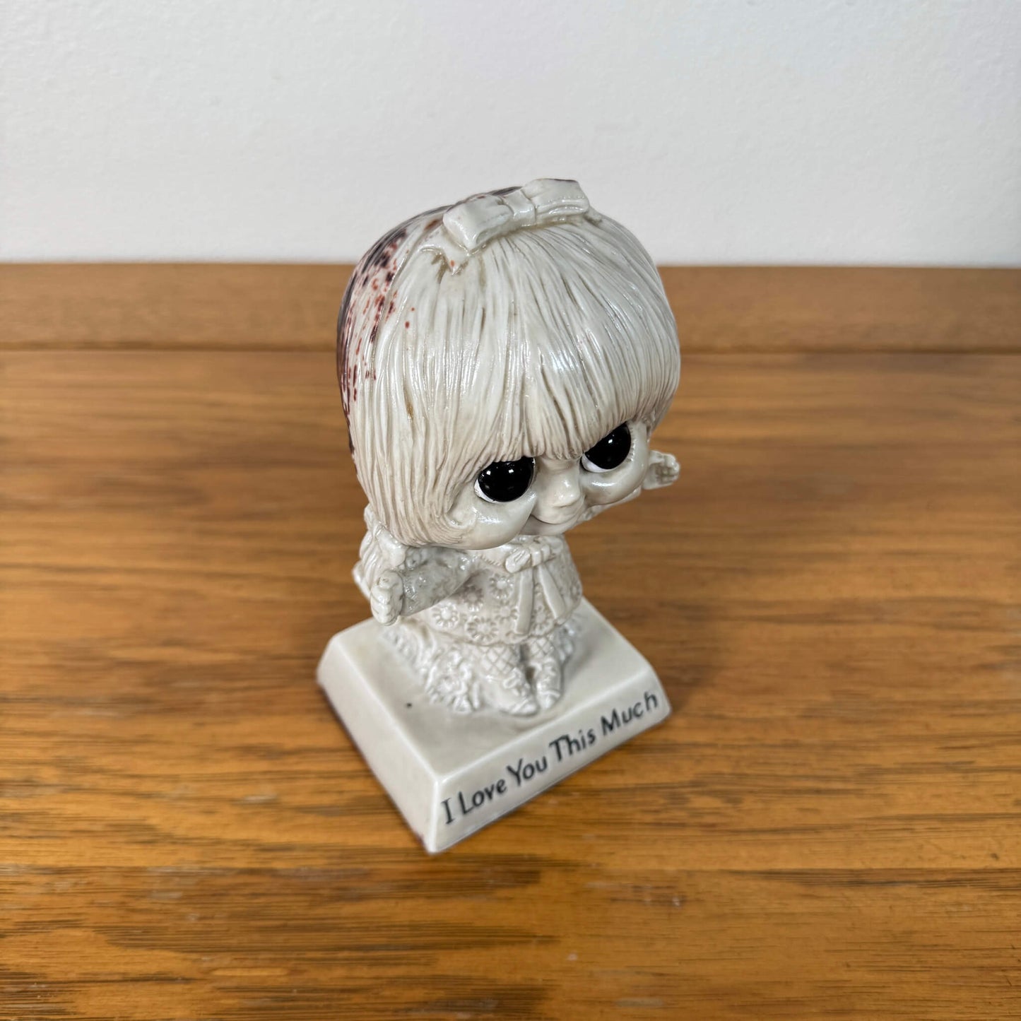 #2011【1970年代】ビンテージ R&W Berries メッセージドール “I Love You This Much” / フィギュア アメリカ