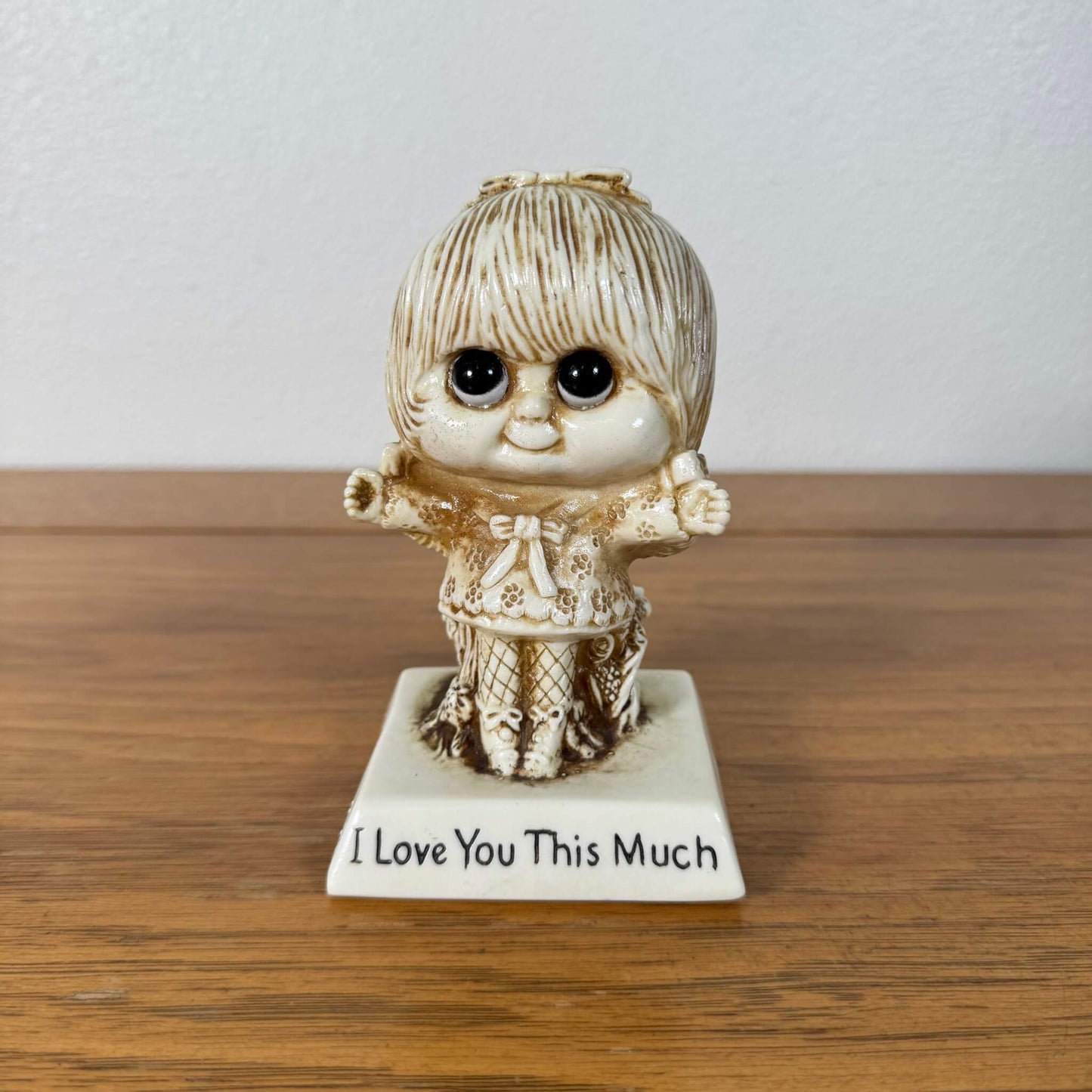 #2010【1975年】ビンテージ R&W Berries メッセージドール “I Love You This Much” / フィギュア アメリカ