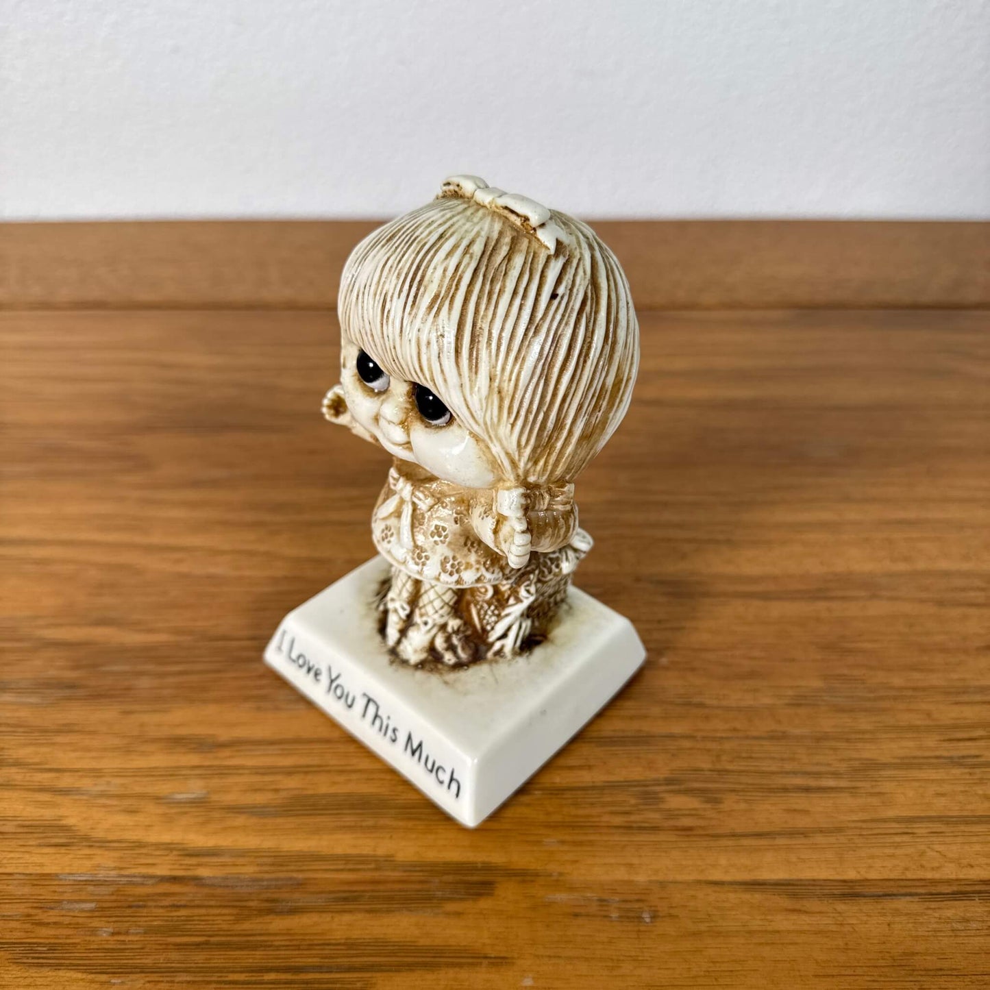 #2010【1975年】ビンテージ R&W Berries メッセージドール “I Love You This Much” / フィギュア アメリカ