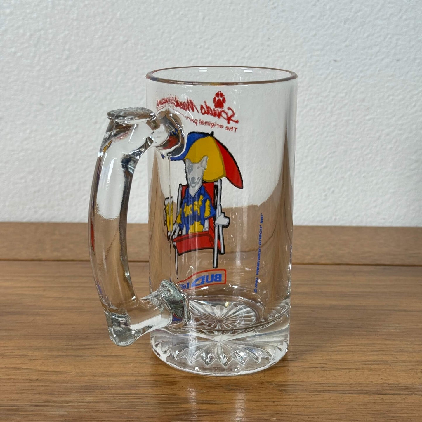 #2025【1987年製】ビンテージ Spuds MacKenzie（スパッズ・マッケンジー） ビールジョッキ / Bud Light アドバタイジング