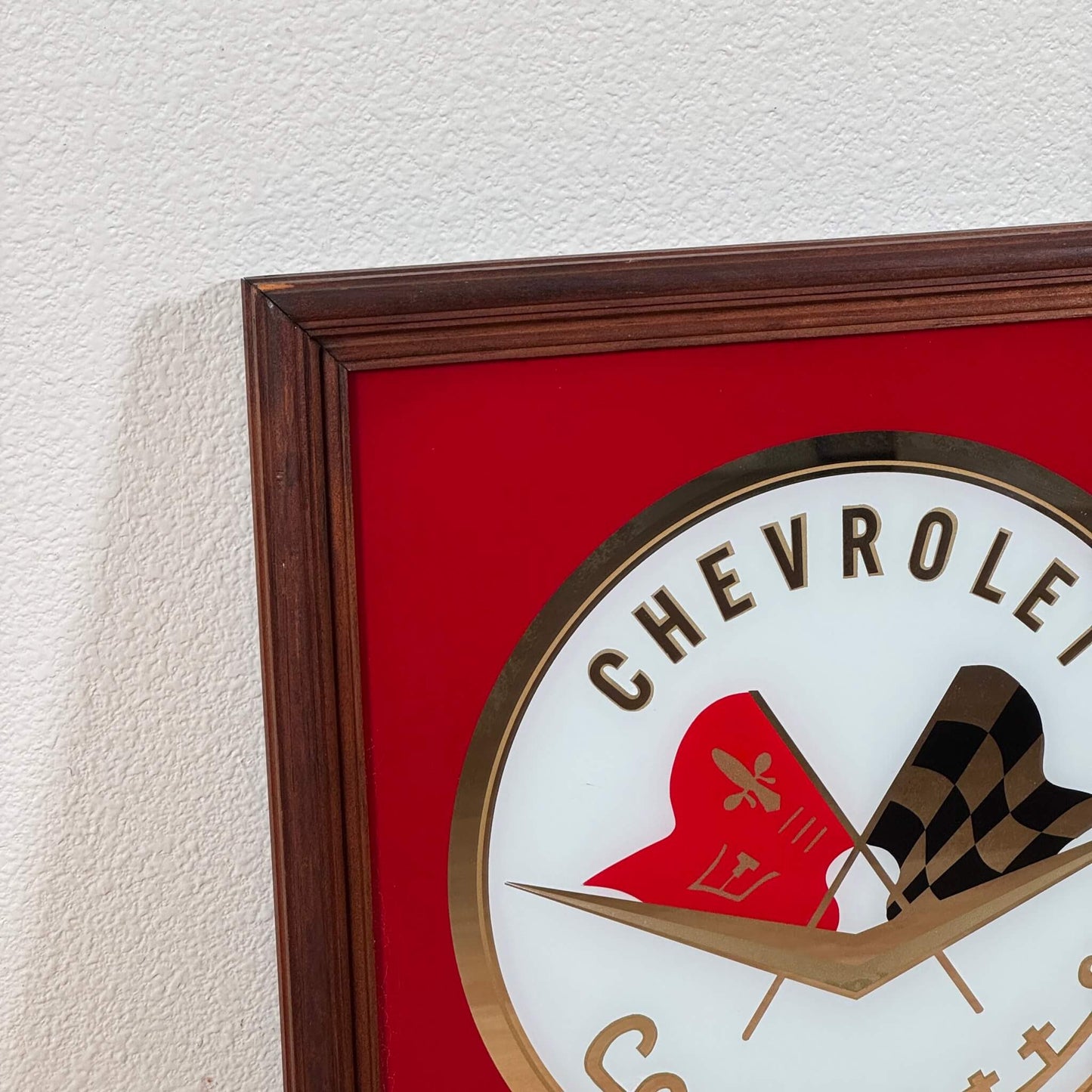 #1928【1980-90年代】ビンテージ Chevrolet Corvette（シボレー・コルベット） パブミラー / ウォールデコ アメリカ